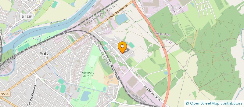 localisation de l'entreprise ZEN PISCINE & SPA  BASSE-HAM