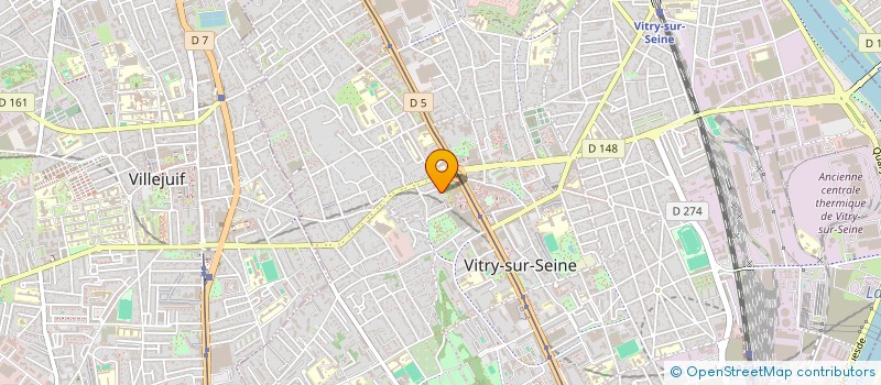 localisation de l'entreprise ZEN PROPERTIES  VITRY-SUR-SEINE