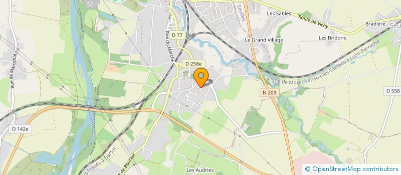 localisation de l'entreprise ZEN STONES EVENTS  SAINT-GERMAIN-DES-FOSSES