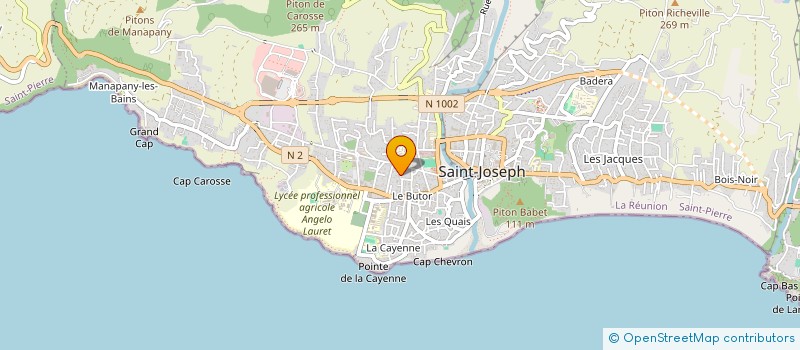 localisation de l'entreprise ZEN TAN à SAINT-JOSEPH