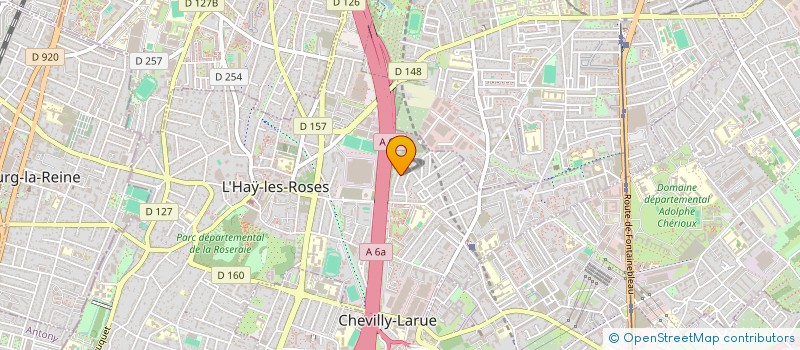 localisation de l'entreprise ZEN TAXI-VSL  L'HAY-LES-ROSES