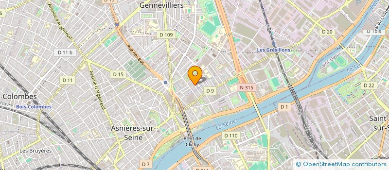 localisation de l'entreprise ZEN THAI  GENNEVILLIERS