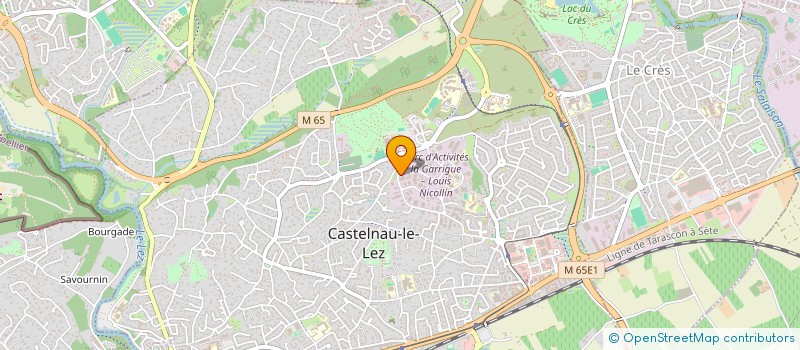 localisation de l'entreprise ZEN TOITURES à CASTELNAU-LE-LEZ