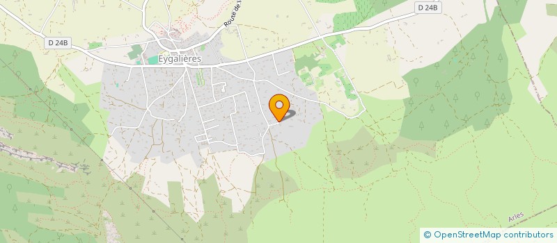 localisation de l'entreprise ZENA  EYGALIERES
