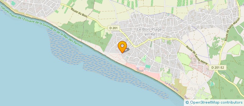 localisation de l'entreprise ZENACOVS  LE BOIS-PLAGE-EN-RE