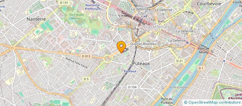 localisation de l'entreprise ZENACTIOMS  PUTEAUX