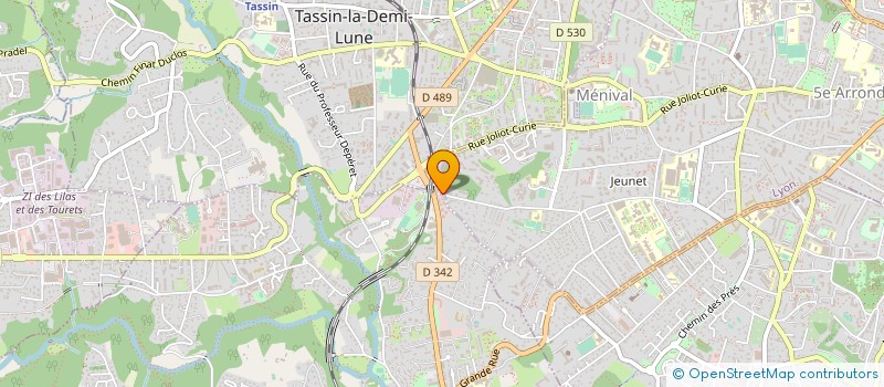 localisation de l'entreprise ZENADOM  LIMONEST