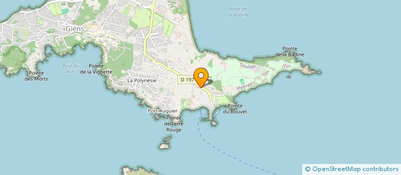 localisation de l'entreprise ZENAGE à HYERES