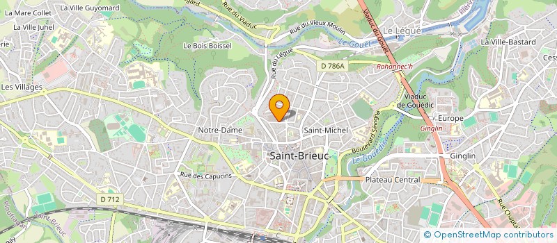 localisation de l'entreprise ZENAIDE FLEURIOT à SAINT-BRIEUC