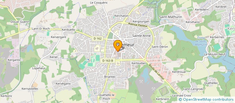 localisation de l'entreprise ZENAM à PLOEMEUR