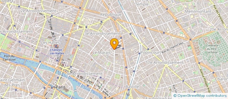 localisation de l'entreprise ZENANA à PARIS