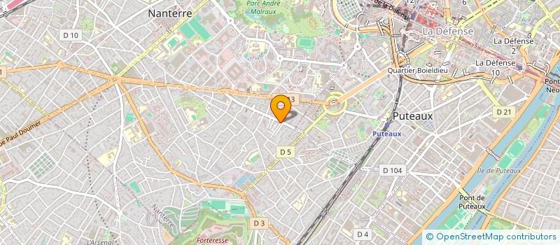 localisation de l'entreprise ZENAREZKI  NANTERRE