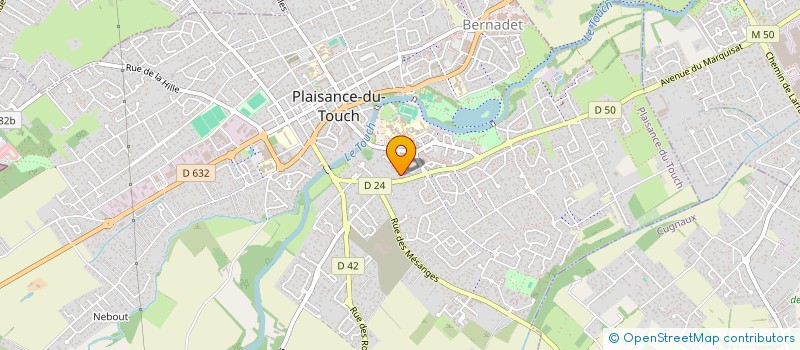 localisation de l'entreprise ZENATI IT  PLAISANCE-DU-TOUCH