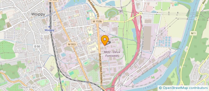 localisation de l'entreprise ZENBOX  METZ