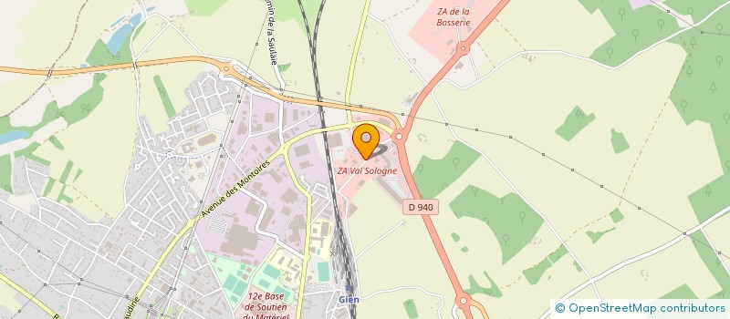localisation de l'entreprise ZENBREAK à GIEN