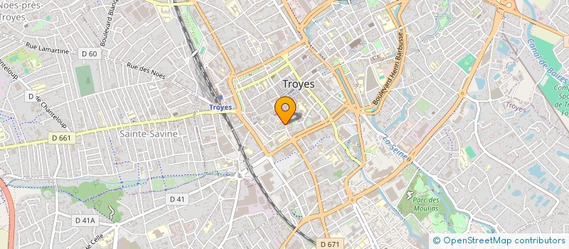localisation de l'entreprise ZENBU à TROYES