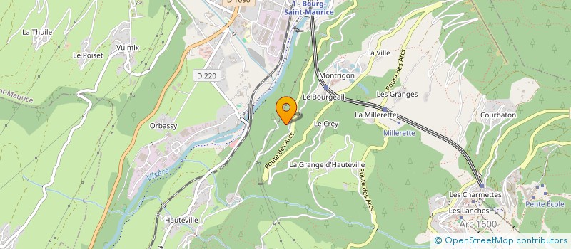 localisation de l'entreprise ZENCATHY  BOURG-SAINT-MAURICE