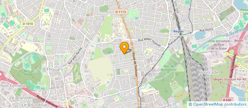 localisation de l'entreprise ZENCO à VILLENAVE-D'ORNON