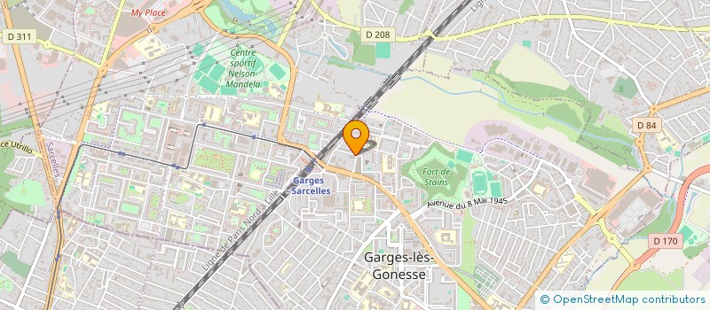 localisation de l'entreprise ZENCOIFF' à GARGES-LES-GONESSE