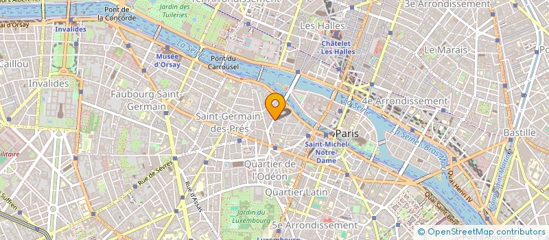 localisation de l'entreprise ZENDA SNC MAGDA SALDARINI CIE  PARIS