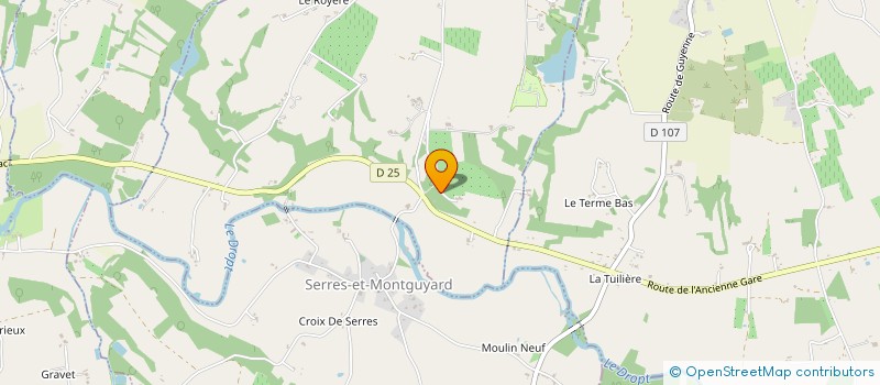 localisation de l'entreprise ZENDORMIS  RAZAC-D EYMET