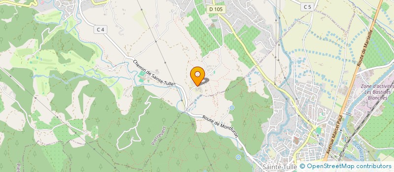 localisation de l'entreprise ZENELY à PIERREVERT