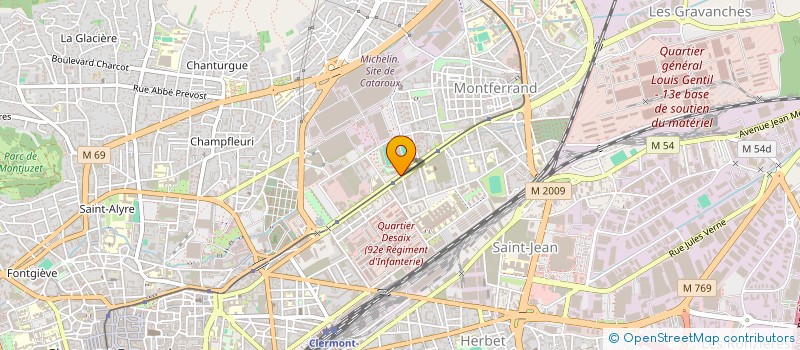 localisation de l'entreprise ZENEO  CLERMONT-FERRAND