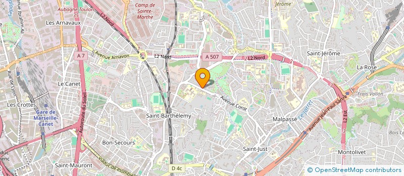 localisation de l'entreprise ZENFACT à MARSEILLE
