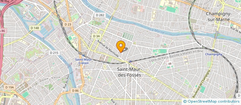 localisation de l'entreprise ZENFI à SAINT-MAUR-DES-FOSSES