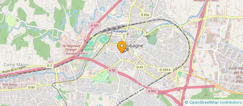 localisation de l'entreprise ZENFLUID  AUBAGNE