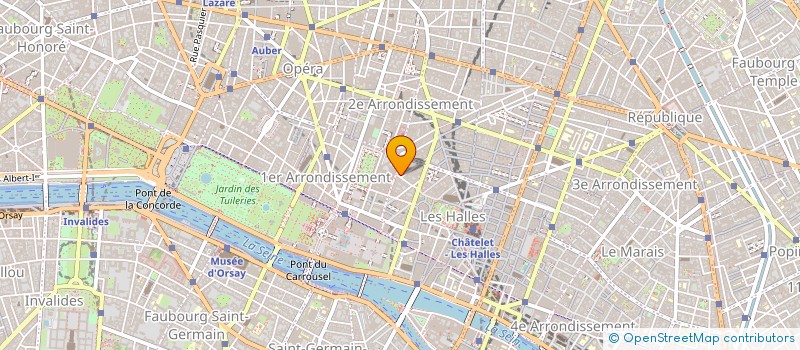 localisation de l'entreprise ZENG XIN à PARIS