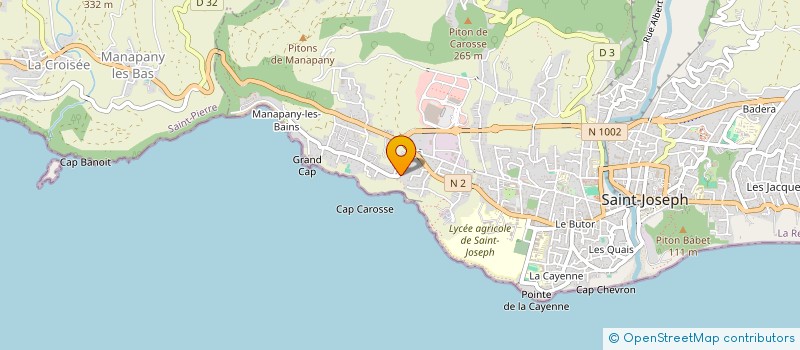localisation de l'entreprise ZENIAL LA REUNION DU BIEN-ETRE à SAINT-JOSEPH