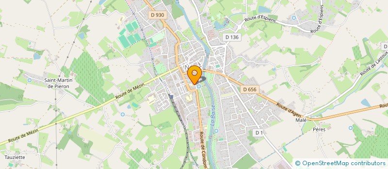 localisation de l'entreprise ZENIFACT  NERAC