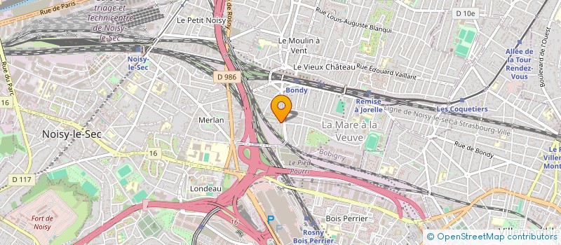 localisation de l'entreprise ZENIMMO  BONDY