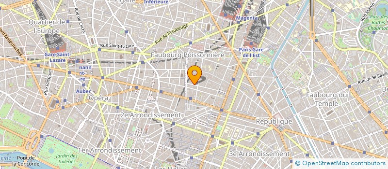 localisation de l'entreprise ZENINE  PARIS