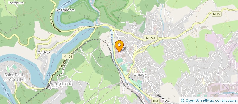 localisation de l'entreprise ZENISUN IMMOBILIER  UNIEUX