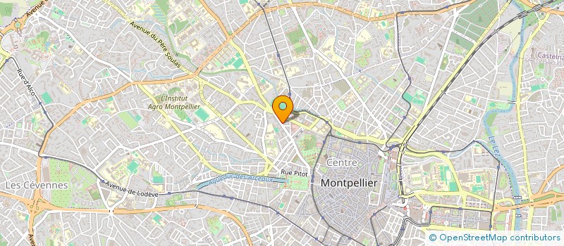 localisation de l'entreprise ZENITH à MONTPELLIER