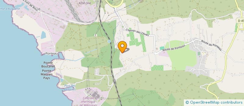 localisation de l'entreprise ZENITH  MARTIGUES