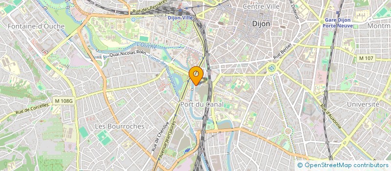 localisation de l'entreprise ZENITH  DIJON