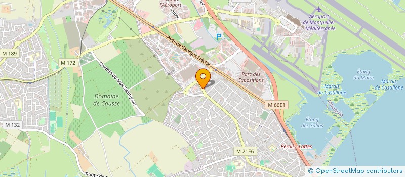 localisation de l'entreprise ZENITH AUTO à PEROLS