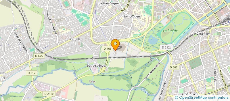 localisation de l'entreprise ZENITH CAEN  CAEN