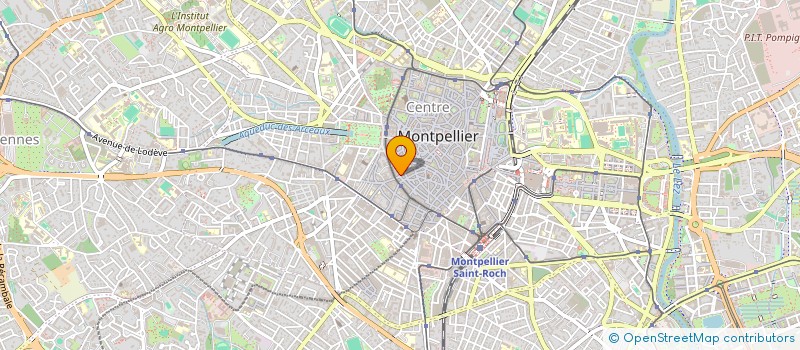 localisation de l'entreprise ZENITH COMPANY 56 à MONTPELLIER
