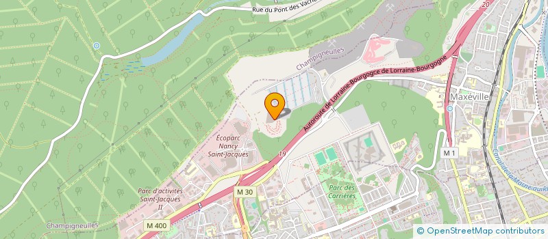 localisation de l'entreprise ZENITH DE NANCY  MAXEVILLE