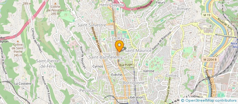 localisation de l'entreprise ZENITH ETANCHE  NICE