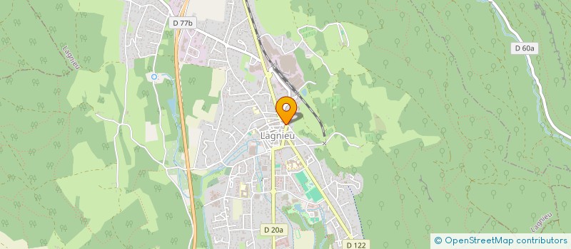 localisation de l'entreprise ZENITH HOSTEL  LAGNIEU