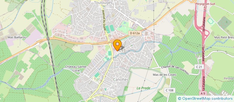 localisation de l'entreprise ZENITH JIU-JITSU BRESILIEN  CANOHES