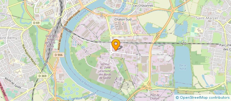 localisation de l'entreprise ZENITH MOTORS  SAINT-MARCEL