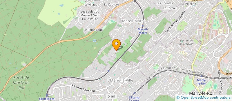 localisation de l'entreprise ZENITH OFFICES à MAREIL-MARLY