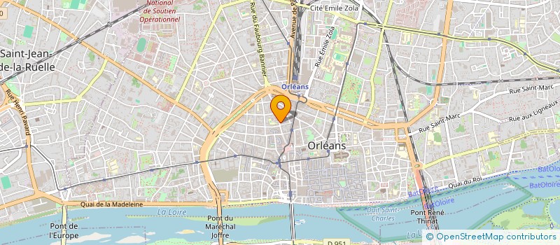 localisation de l'entreprise ZENITH PROMOTION à ORLEANS