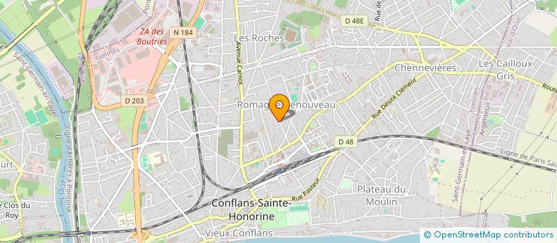 localisation de l'entreprise ZENITH RESEAUX  PARIS